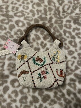 Western beaded bag